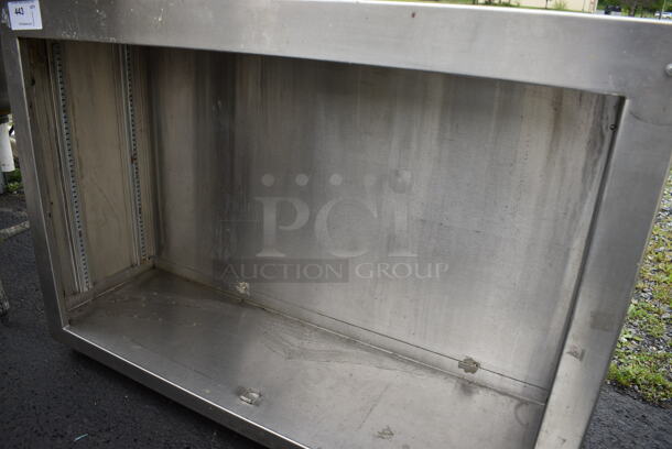 Stainless Steel Cabinet. 45.5x14x33.5 - Image 3 of 3