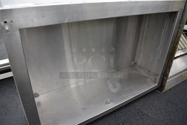 Stainless Steel Cabinet. 45.5x14x33.5 - Image 2 of 3