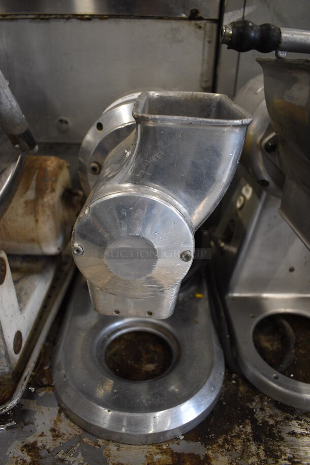 NICE! Model GR 12/S Stainless Steel Commercial Countertop Cheese Grater. 115 Volts, 1 Phase. 9.5x16.5x13.5. Cannot Test - Unit Needs New Power Switch - Image 2 of 6
