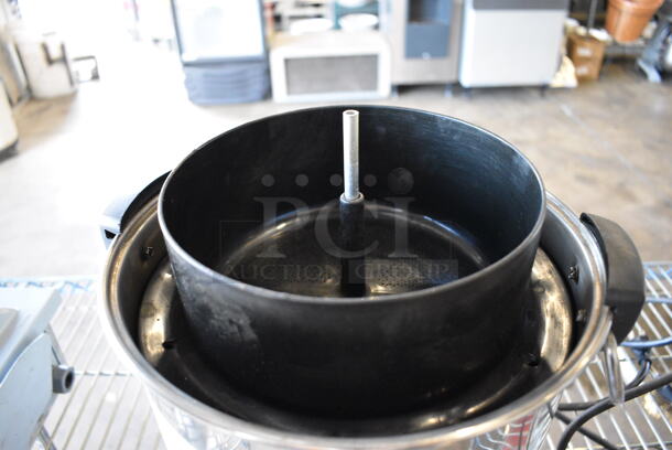 Metal Countertop Percolating Urn w/ Lid. 11x12.5x17 - Image 4 of 5