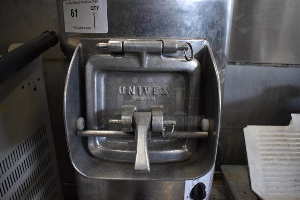 GREAT! Univex G Peeler Stainless Steel Commercial Countertop Potato Peeler. 15x19x24. Tested and Working! - Image 5 of 6