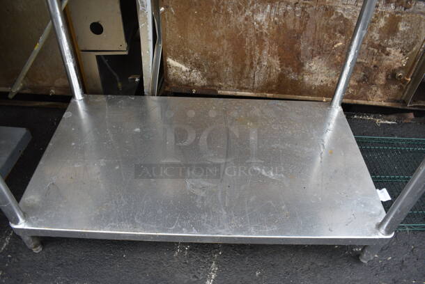 Stainless Steel Commercial Table w/ Undershelf. 47x30x35.5 - Image 4 of 4