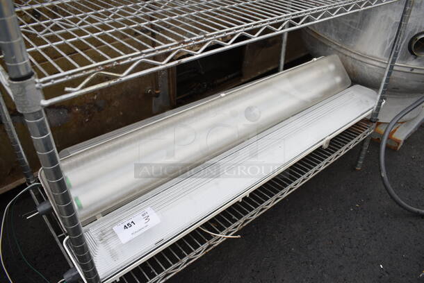 3 Light Fixtures. 52x7x5. 3 Times Your Bid! - Image 2 of 2