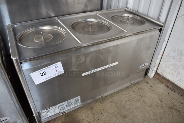 NICE! 2011 Crathco Model D35-3 Stainless Steel Commercial Countertop Refrigerated Beverage Machine Base. 120 Volts, 1 Phase. 25.5x10.5x14. Tested and Working! - Image 4 of 6
