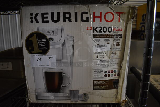 IN ORIGINAL BOX! Keurig K200 2.5 Single Pot Coffee Machine. 9x13x14 - Image 9 of 9