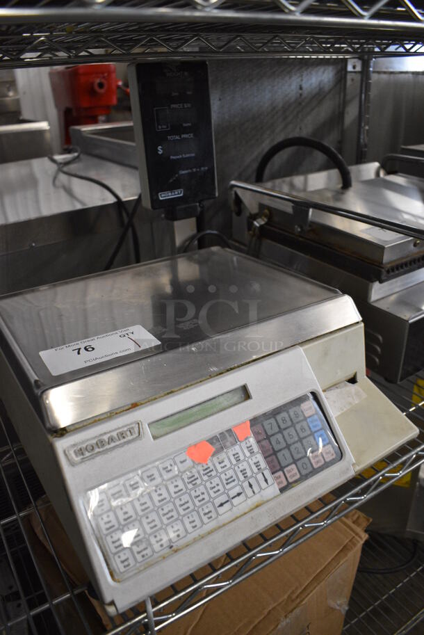 Hobart Model SCL500 Metal Commercial Countertop Food Portioning Scale. 120 Volts, 1 Phase. 14.5x16x17. Tested and Powers On - Image 3 of 6