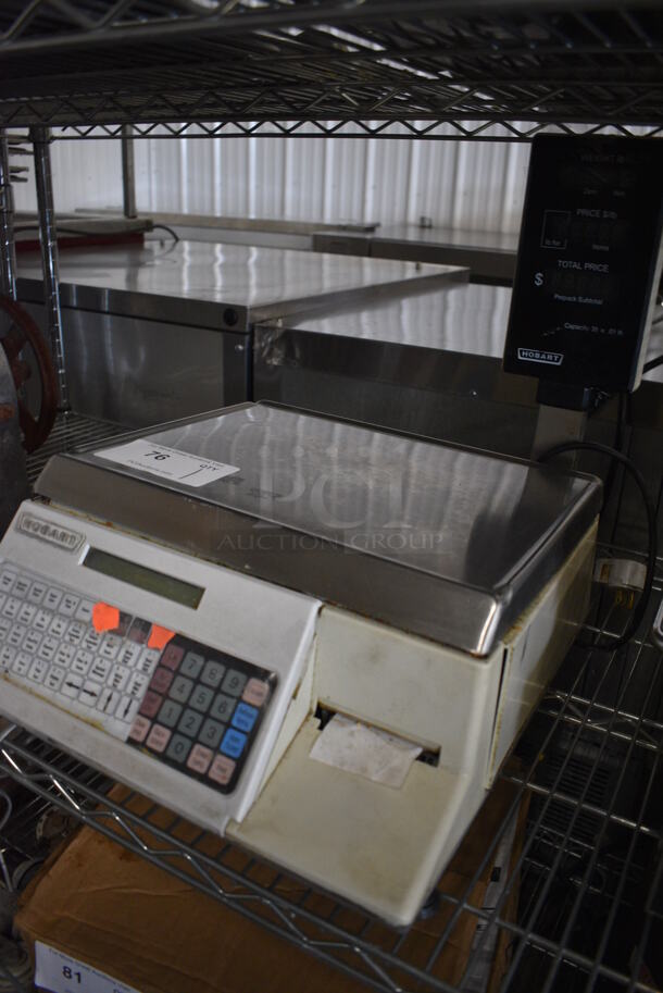 Hobart Model SCL500 Metal Commercial Countertop Food Portioning Scale. 120 Volts, 1 Phase. 14.5x16x17. Tested and Powers On - Image 4 of 6