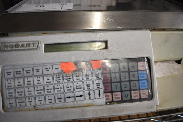 Hobart Model SCL500 Metal Commercial Countertop Food Portioning Scale. 120 Volts, 1 Phase. 14.5x16x17. Tested and Powers On - Image 5 of 6