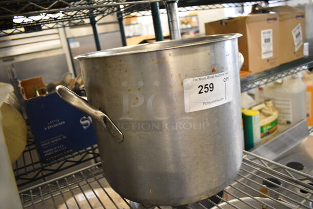 Metal Stock Pot. 17x13x11 - Image 2 of 3