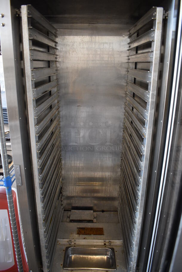 NICE! Cook Rite Model ATHC-18 Stainless Steel Commercial Single Door Heated Holding Cabinet on Commercial Casters. 120 Volts, 1 Phase. 25.5x31x70. Tested and Working! - Image 4 of 9