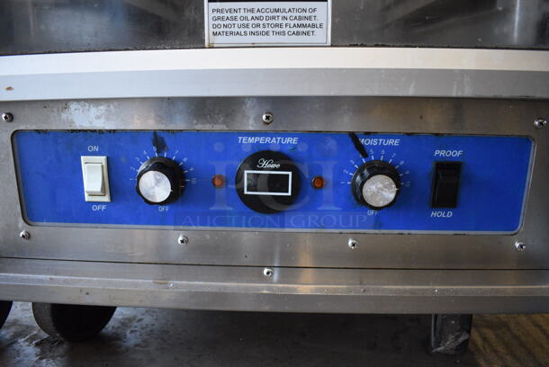 NICE! Cook Rite Model ATHC-18 Stainless Steel Commercial Single Door Heated Holding Cabinet on Commercial Casters. 120 Volts, 1 Phase. 25.5x31x70. Tested and Working! - Image 6 of 9