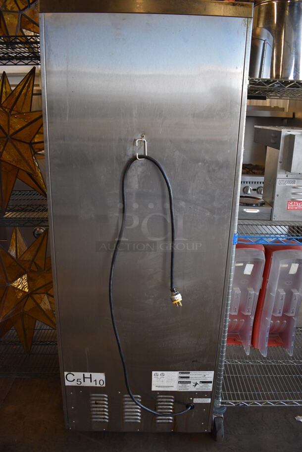 NICE! Cook Rite Model ATHC-18 Stainless Steel Commercial Single Door Heated Holding Cabinet on Commercial Casters. 120 Volts, 1 Phase. 25.5x31x70. Tested and Working! - Image 9 of 9