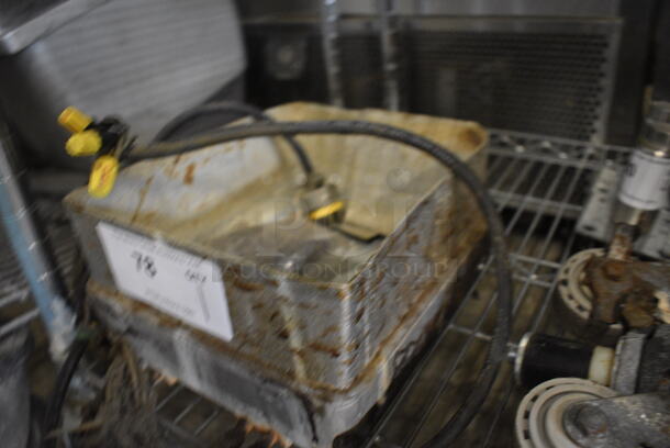 Metal Evaporator Tray. 115 Volts, 1 Phase. 8.5x10x5 - Image 2 of 3