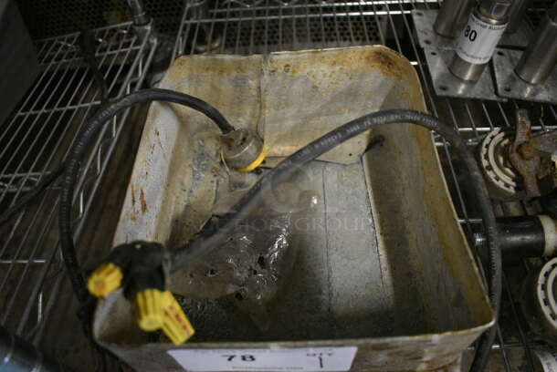 Metal Evaporator Tray. 115 Volts, 1 Phase. 8.5x10x5 - Image 3 of 3