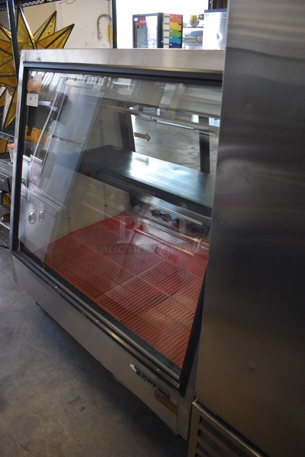 WOW! True Model TDBD-48-2 Stainless Steel Commercial Floor Style Deli Display Case Merchandiser. 115 Volts, 1 Phase. 48x35.5x55.5. Tested and Working! - Image 9 of 9