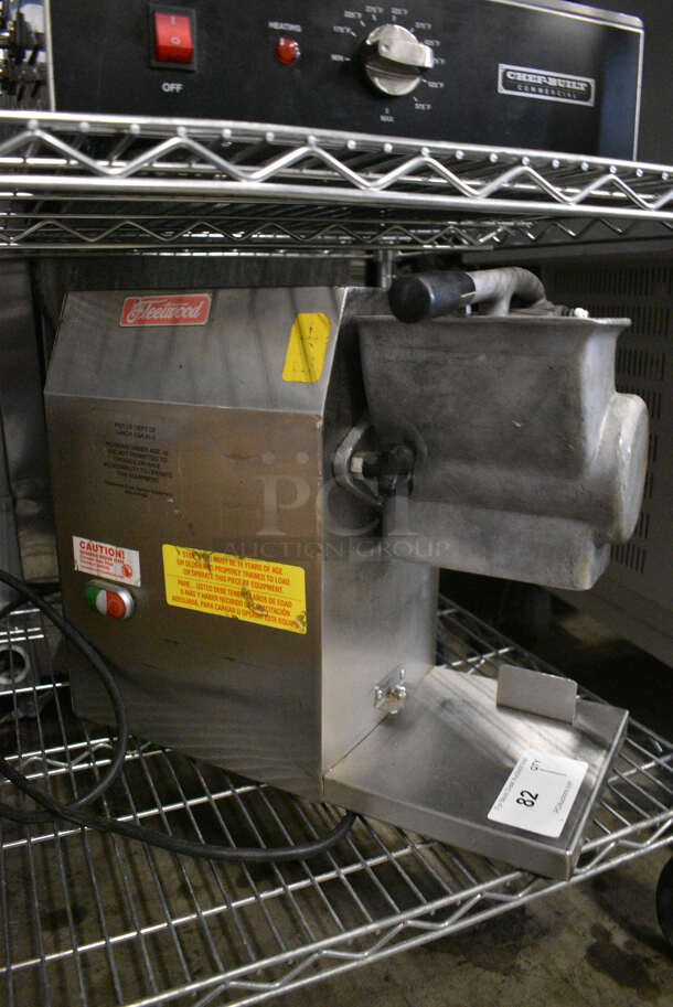 NICE! Fleetwood Model SH-E/A-GFF Metal Commercial Countertop Cheese Grater. 115 Volts, 1 Phase. 11x19x16. Tested and Working!