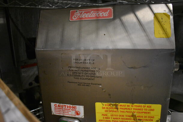 NICE! Fleetwood Model SH-E/A-GFF Metal Commercial Countertop Cheese Grater. 115 Volts, 1 Phase. 11x19x16. Tested and Working! - Image 2 of 6