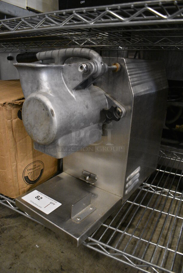 NICE! Fleetwood Model SH-E/A-GFF Metal Commercial Countertop Cheese Grater. 115 Volts, 1 Phase. 11x19x16. Tested and Working! - Image 3 of 6