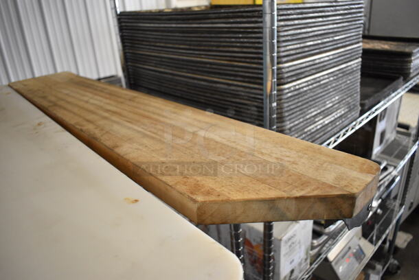 Wooden Cutting Board. 43x8x3.5