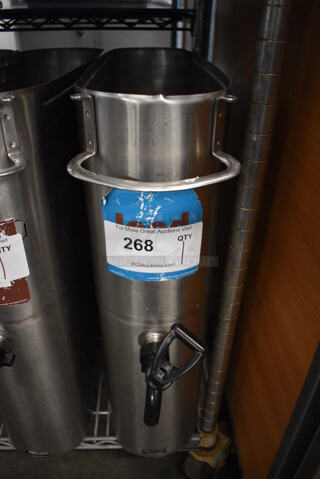 Stainless Steel Beverage Holder Dispensers. Does Not Have Lid. 6x22x21