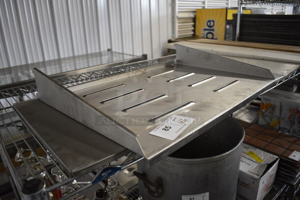 ALL ONE MONEY! Lot of 2 Metal Pieces. 24x18x3.5, 39x17x1 - Image 1 of 3