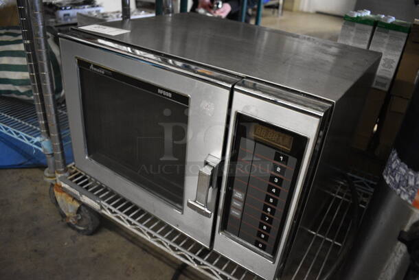 Amana RFS9B Metal Commercial Countertop Microwave Oven. 22x19x14.5 - Image 2 of 5