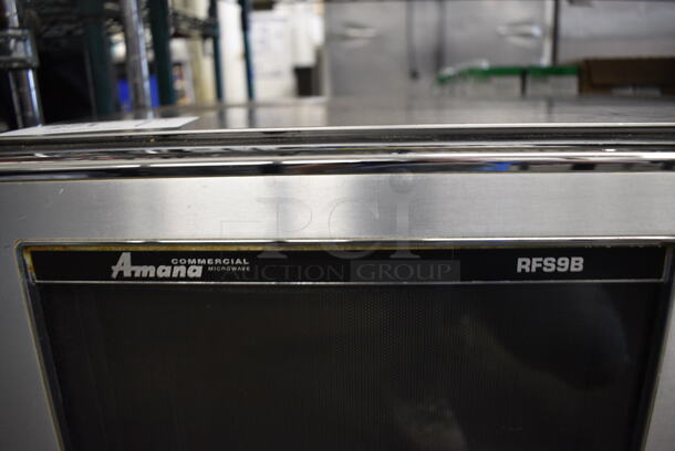 Amana RFS9B Metal Commercial Countertop Microwave Oven. 22x19x14.5 - Image 5 of 5