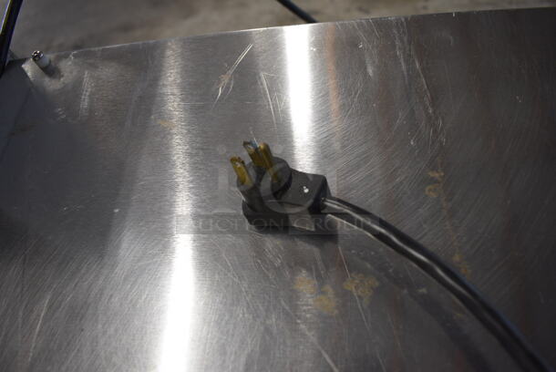 NICE! Beverage Air Model WTR27A-23 Stainless Steel Commercial Single Door Undercounter Cooler on Commercial Casters. 115 Volts, 1 Phase. 27x30x32.5. Tested and Working! - Image 6 of 6