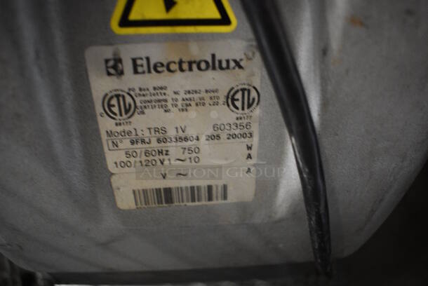 NICE! Electrolux Model TRS 1V TRS24 Metal Commercial Countertop Food Processor. 100/120 Volts, 1 Phase. 10x19x20.5. Tested and Powers on But Parts Do Not Move - Image 8 of 8