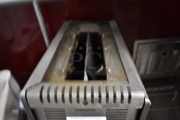 GREAT! AJ Antunes Model VCT-250RD Stainless Steel Commercial Countertop 
Vertical Contact Toaster. 208 Volts, 1 Phase. 18x22x22.5 - Image 4 of 7