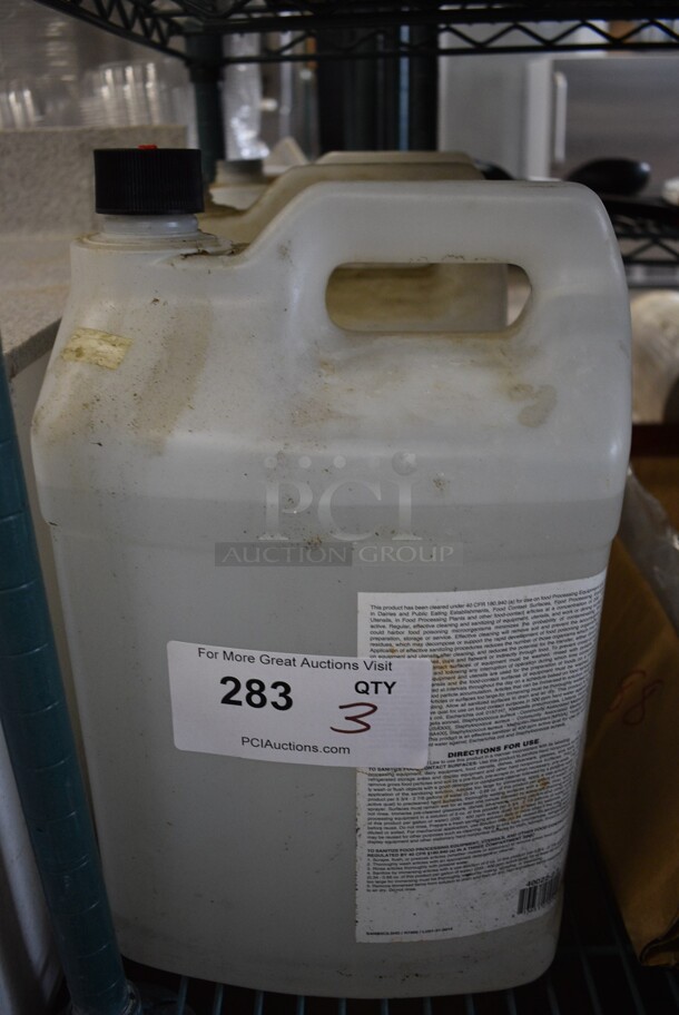 3 Swisher Sanitizer Cleaner Jugs. 9x6x15. 3 Times Your Bid! - Image 1 of 4