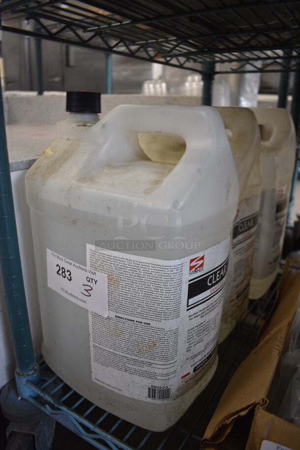 3 Swisher Sanitizer Cleaner Jugs. 9x6x15. 3 Times Your Bid! - Image 2 of 4