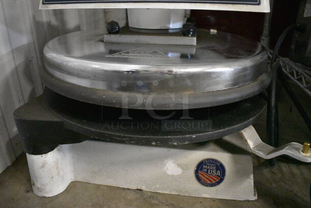 GREAT! 2017 DoughPro Model DP1100 Metal Commercial Countertop Dough Press. 120 Volts, 1 Phase. 19x29x22. Tested and Working! - Image 4 of 5