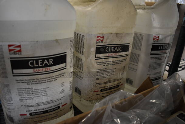 3 Swisher Sanitizer Cleaner Jugs. 9x6x15. 3 Times Your Bid! - Image 3 of 4