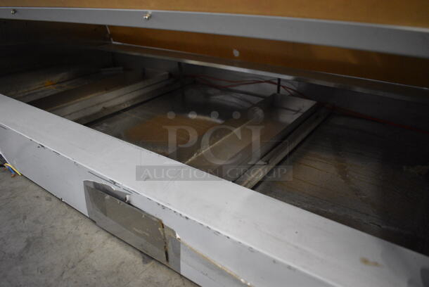NICE! 2017 Model DH-6P Stainless Steel Commercial Countertop 2 Tier Enclosed Warming Merchandiser Display Case. 220 Volts. 59x30x34.5 - Image 8 of 12