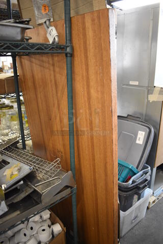 Wood Pattern Tabletop. 60x32x1.5