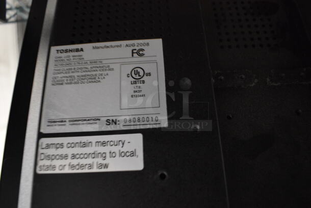 Toshiba Model P1730A 17" Computer Monitor - Image 3 of 3