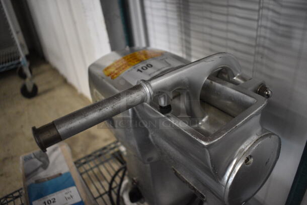 NICE! Fleetwood Model GM Metal Commercial Countertop Cheese Grater. 115 Volts, 1 Phase. 12x15x20. Tested and Working! - Image 3 of 6