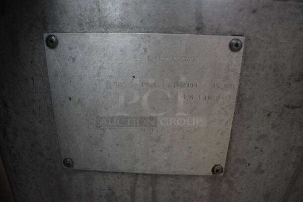 NICE! Pitco Frialator Model 43C-MS Stainless Steel Commercial Floor Style Natural Gas Powered Deep Fat Fryer. 122,000 BTU. 15x31.5x47 - Image 6 of 7
