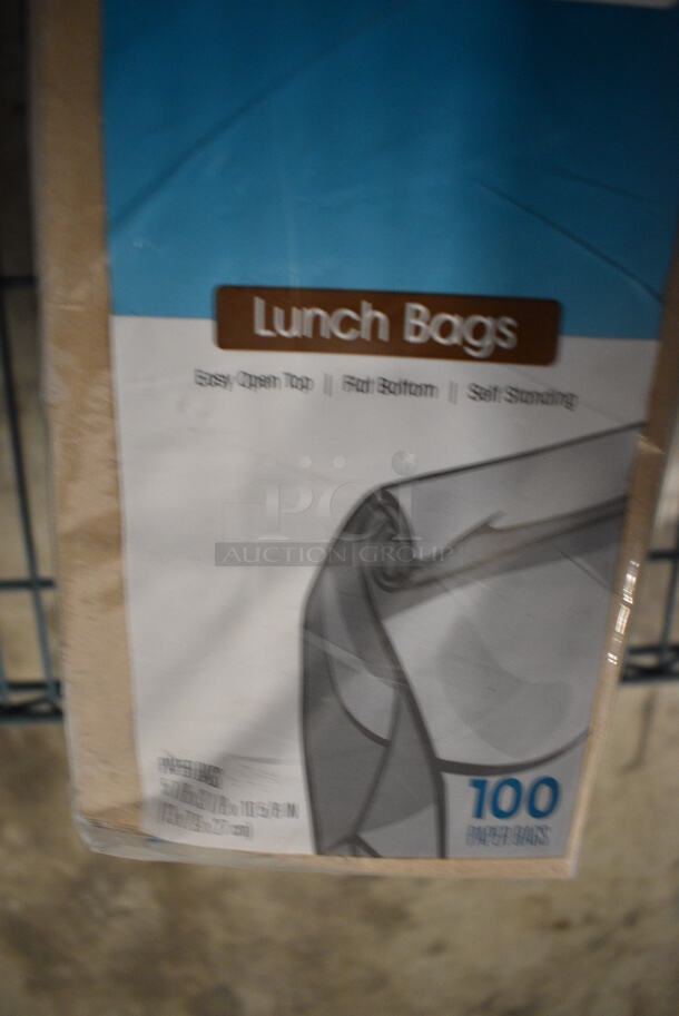 ALL ONE MONEY! Lot of 2 Bundles of Brown Paper Bags! - Image 2 of 3