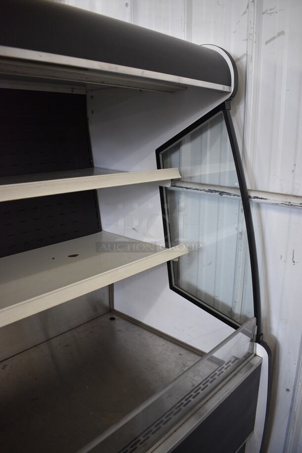 NICE! Federal Model RSSM660SC-3 Metal Commercial Grab N Go Open Merchandiser w/ Metal Shelves on Commercial Casters. 120/208-240 Volts, 1 Phase. 71x35.5x65.5 - Image 5 of 6