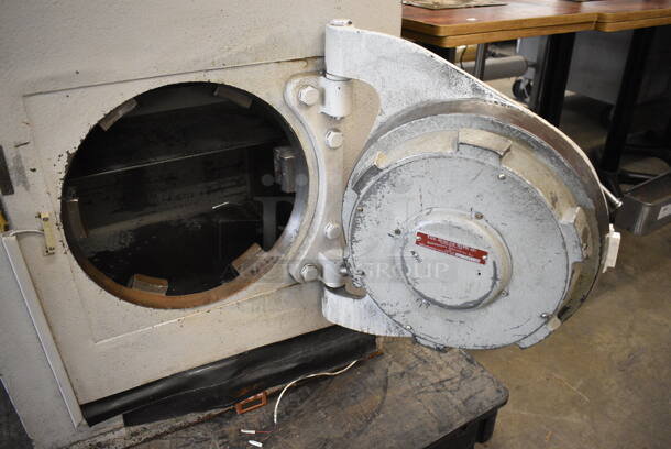 Tan Metal Single Compartment Safe. Does Not Come w/ Combination. 26x27x32 - Image 5 of 10
