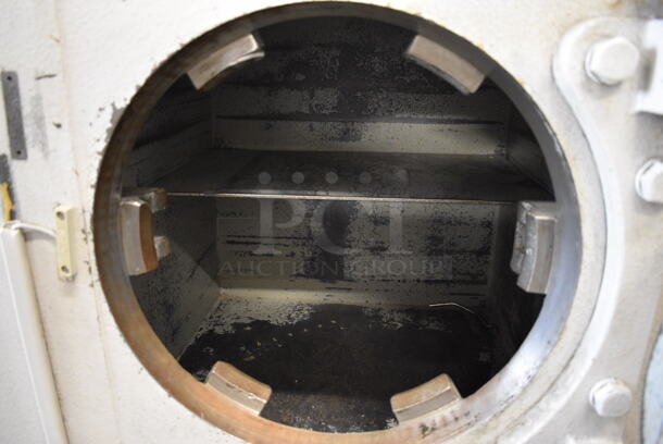 Tan Metal Single Compartment Safe. Does Not Come w/ Combination. 26x27x32 - Image 7 of 10