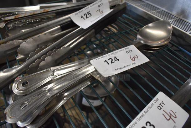 6 Various Metal Serving Spoons. Includes 15.5". 6 Times Your Bid! - Image 1 of 2