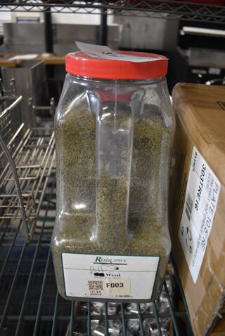 Jug of Dill Weed. 7.5x5x10.5