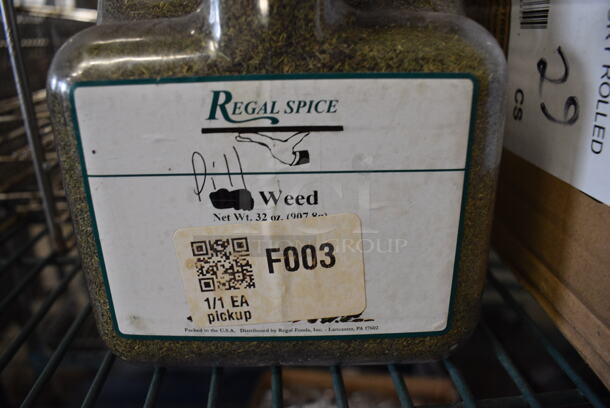 Jug of Dill Weed. 7.5x5x10.5 - Image 2 of 3