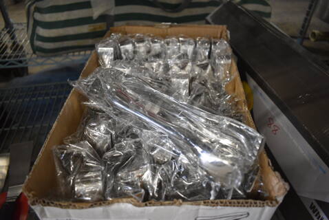 ALL ONE MONEY! Lot of 40 Plastic Tongs! 8.5"