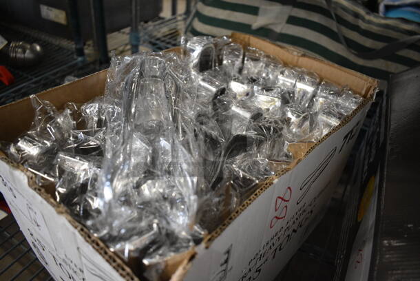 ALL ONE MONEY! Lot of 40 Plastic Tongs! 8.5" - Image 2 of 3