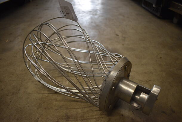 Metal Commercial Whisk Attachment for 20 Quart Hobart Mixer. 8x8x15 - Image 3 of 4