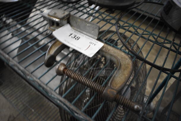 1440-4 Metal Adjustable Clamp. 5x2.5x10 - Image 2 of 6